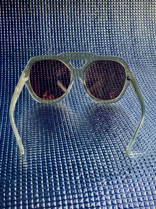 Karen Walker Huge Aviator Sunglasses Visible Collection 2014 - gold w/ case main image 8